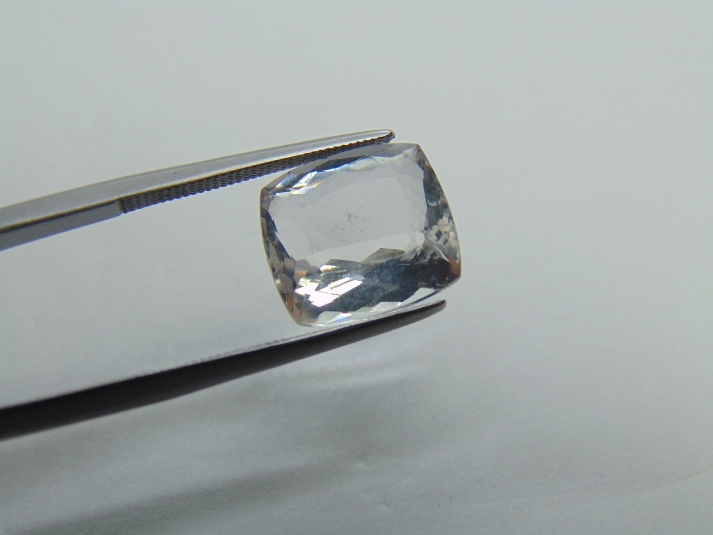 6.50ct Morganite White 12x11mm