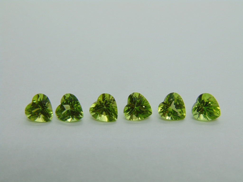 5.40ct Peridot Calibrated 6mm
