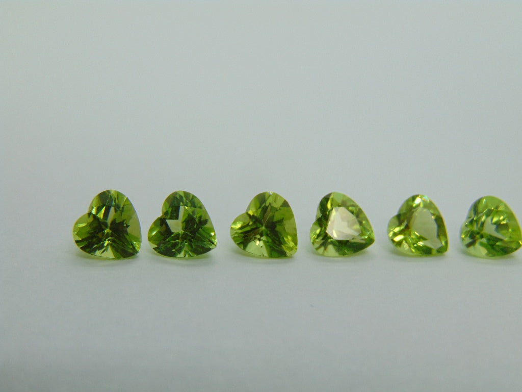 5.40ct Peridot Calibrated 6mm