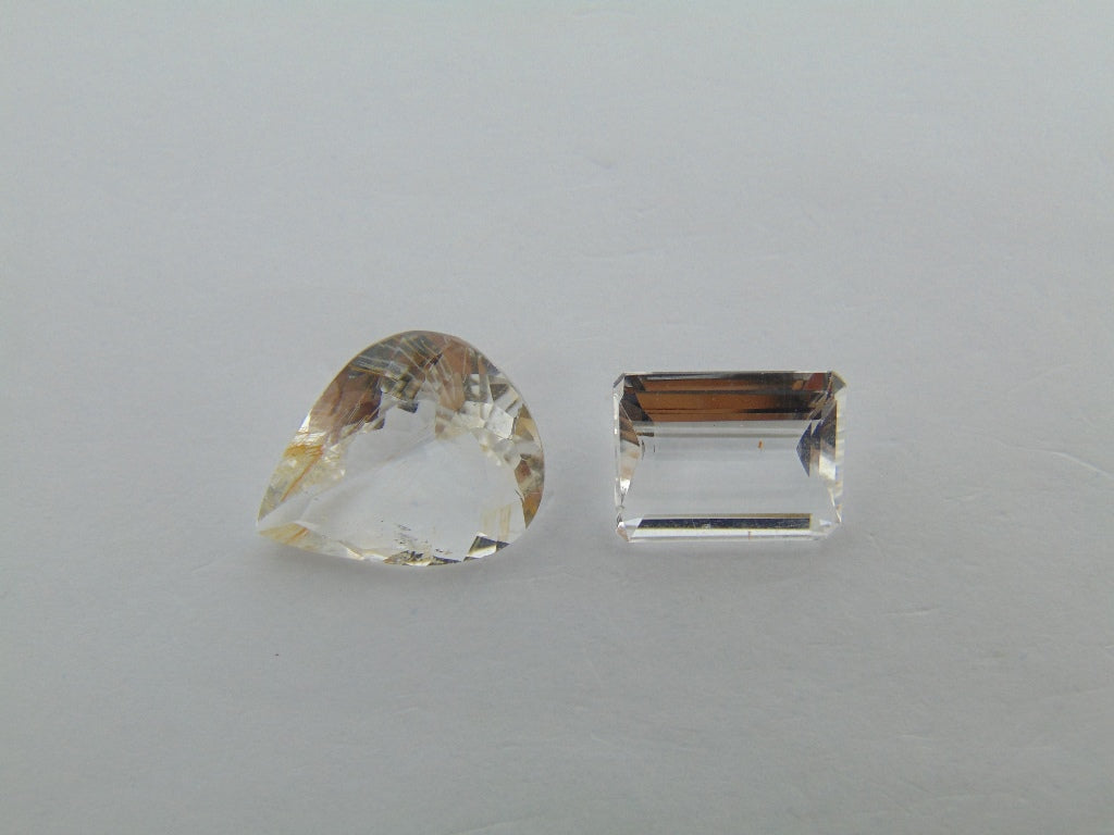 16.40ct Topaz 17x14mm 13x10mm