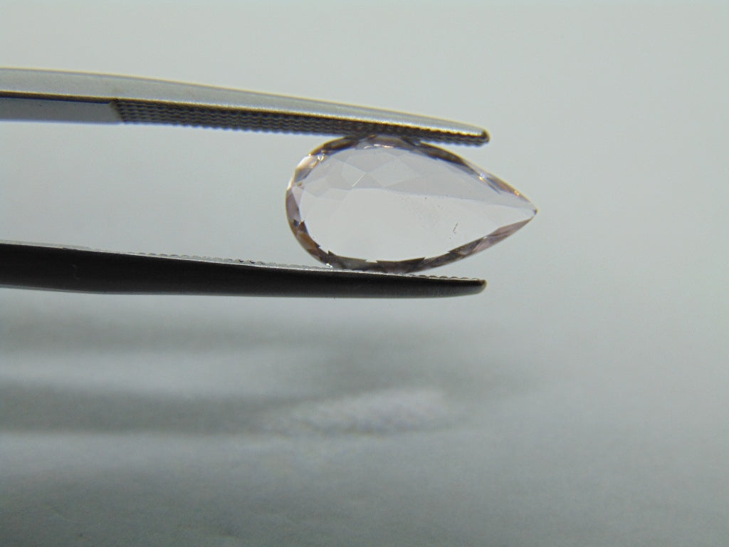 2.15ct Morganite 12x7mm