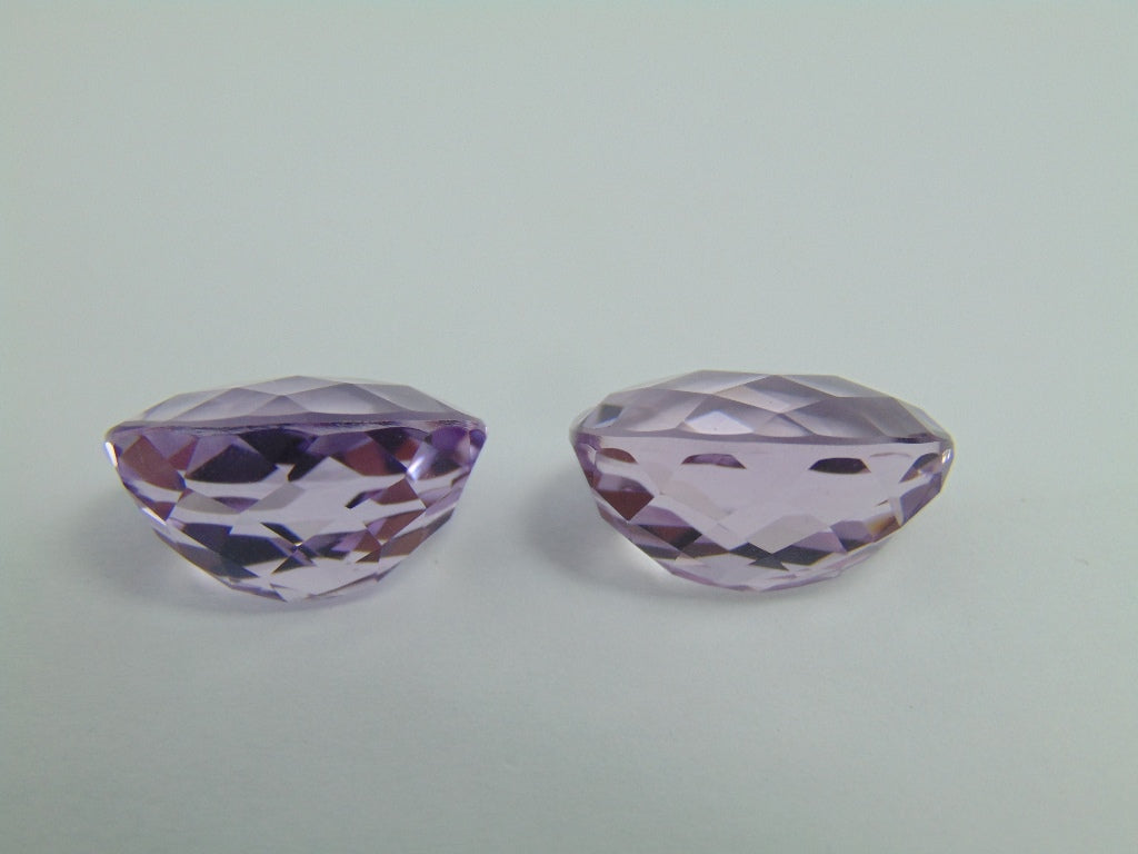 31.50cts Amethyst (Pair)