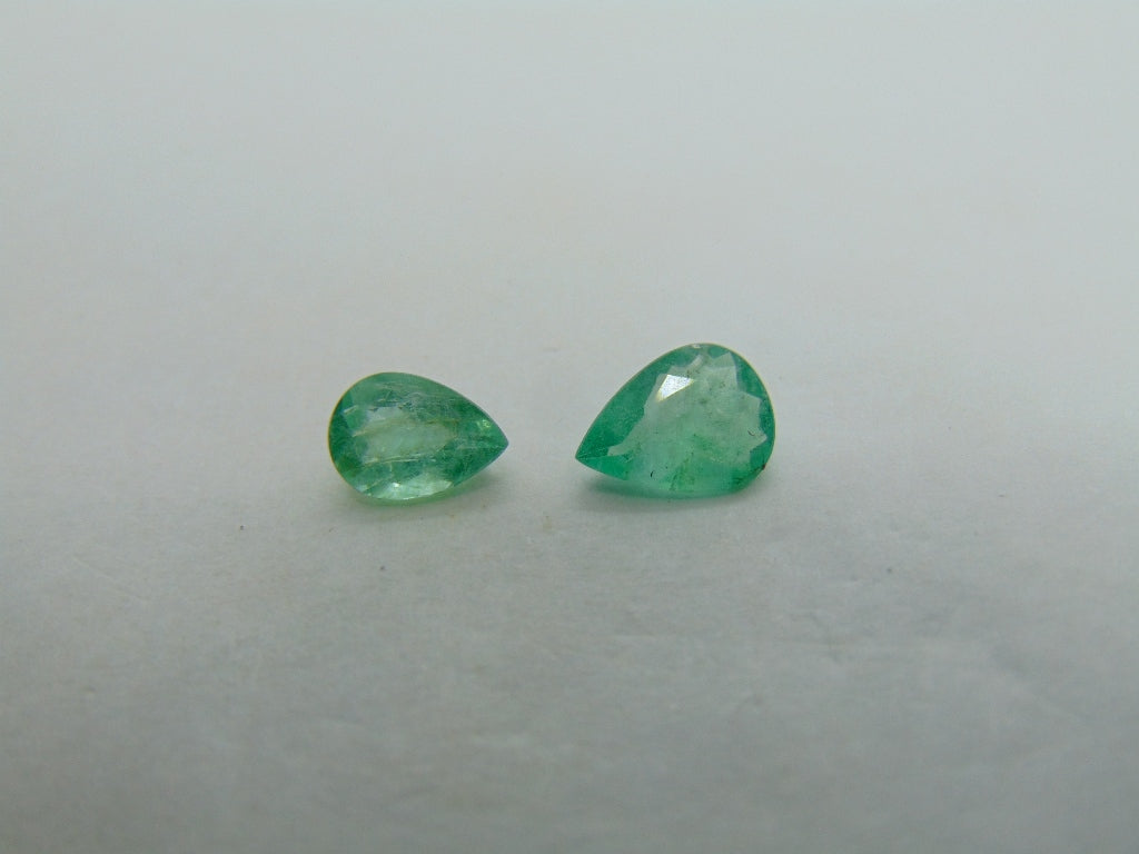 1.55ct Emerald 7x5mm 8x6mm