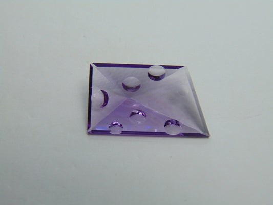 14.70ct Amethyst Bubble 29x15mm