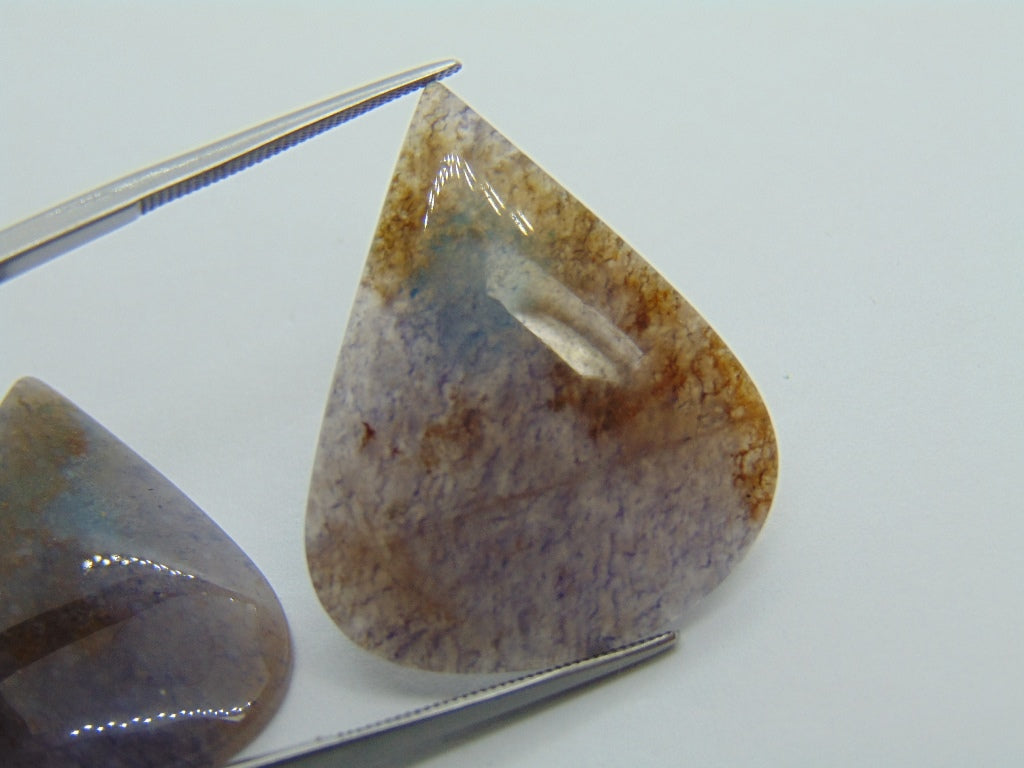42.20ct Cacoxenite Pair 31x25mm