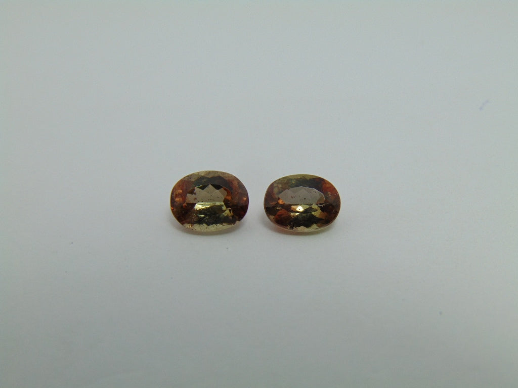 2.85cts Andalusite (Pair)
