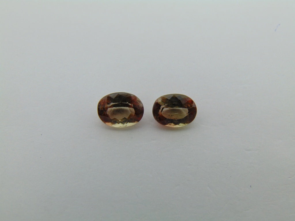 2.85cts Andalusite (Pair)