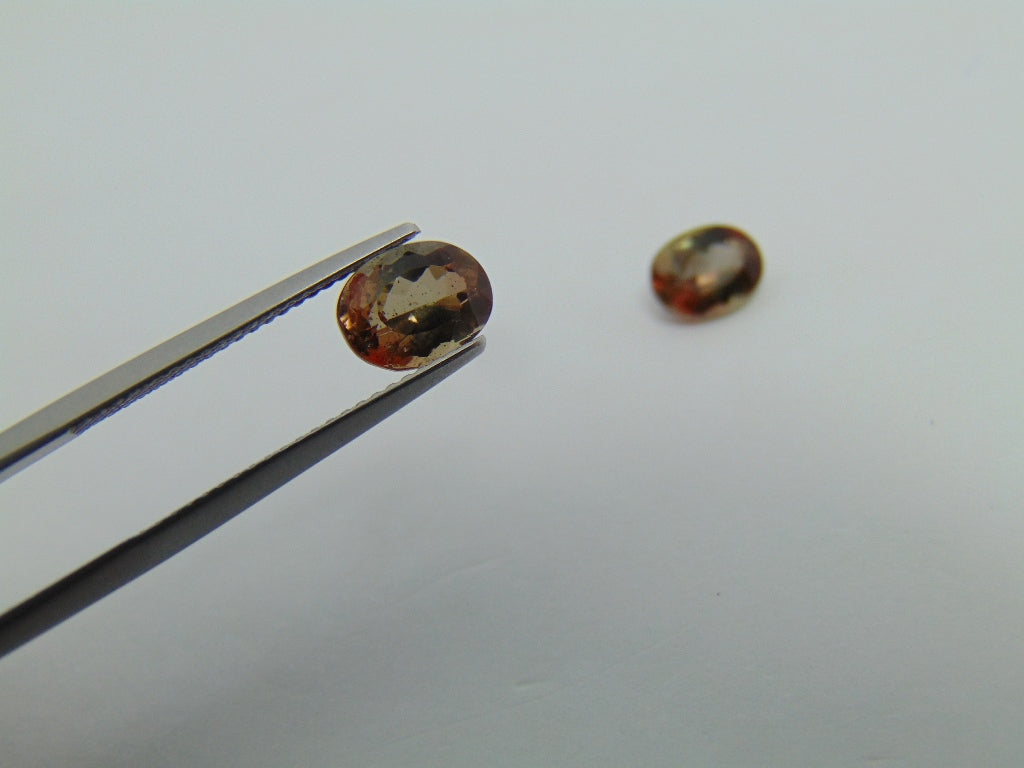 2.85cts Andalusite (Pair)