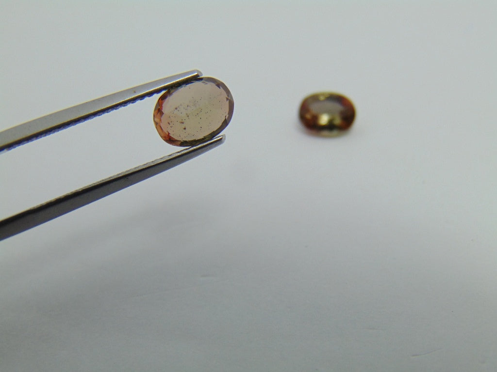 2.85cts Andalusite (Pair)