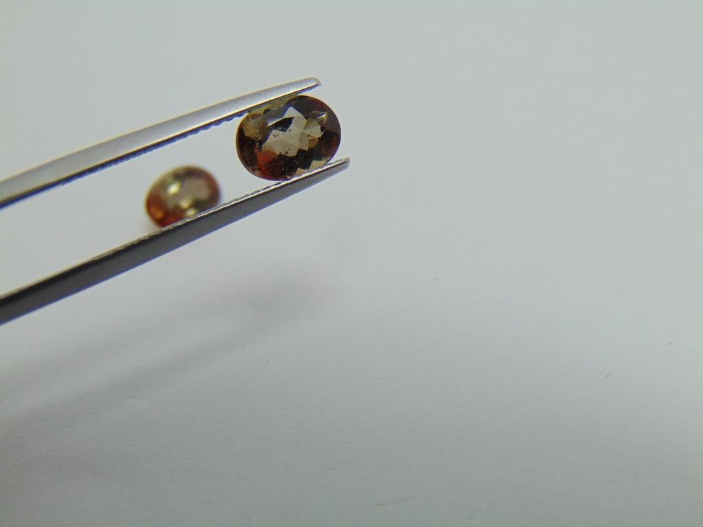 2.85cts Andalusite (Pair)