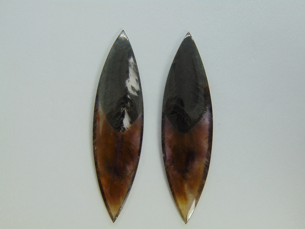 51.75cts Cacoxenite Pair 59x15mm