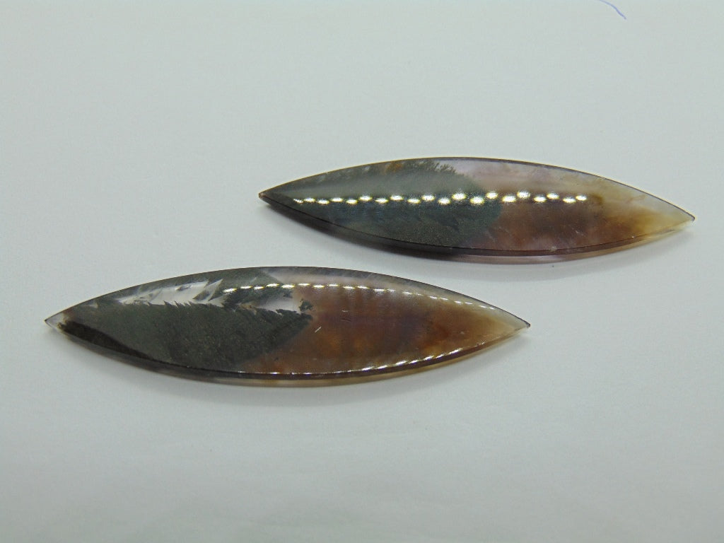 51.75cts Cacoxenite Pair 59x15mm