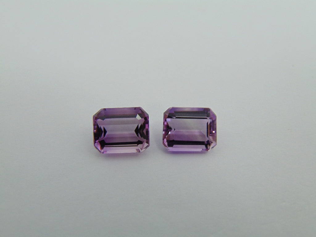 9.15cts Amethyst (Pair)
