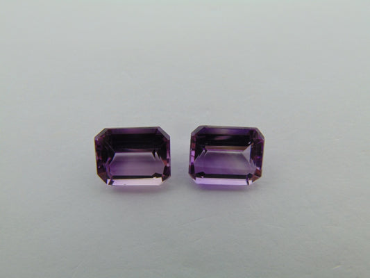9.15cts Amethyst (Pair)