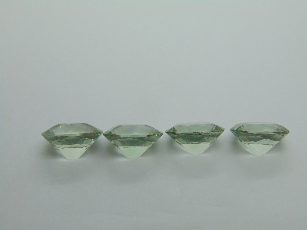 20.40ct Prasiolite Calibrated 13x11mm