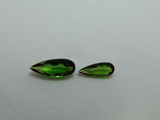1.64ct Tourmaline 12x5mm 10x4mm