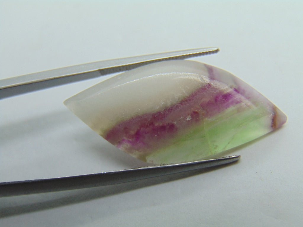 18.40ct Fluorite With Quartz 32x15mm