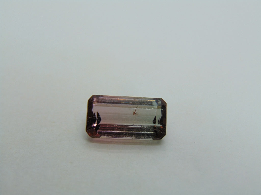 4.75ct Tourmaline Bicolor 13x7mm
