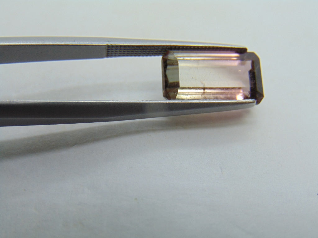 4.75ct Tourmaline Bicolor 13x7mm
