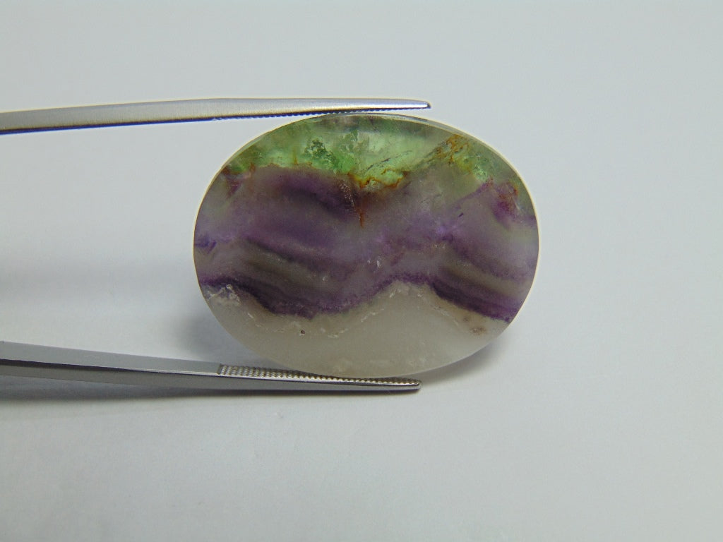 47.70ct Quartz With Fluorite 31x23mm