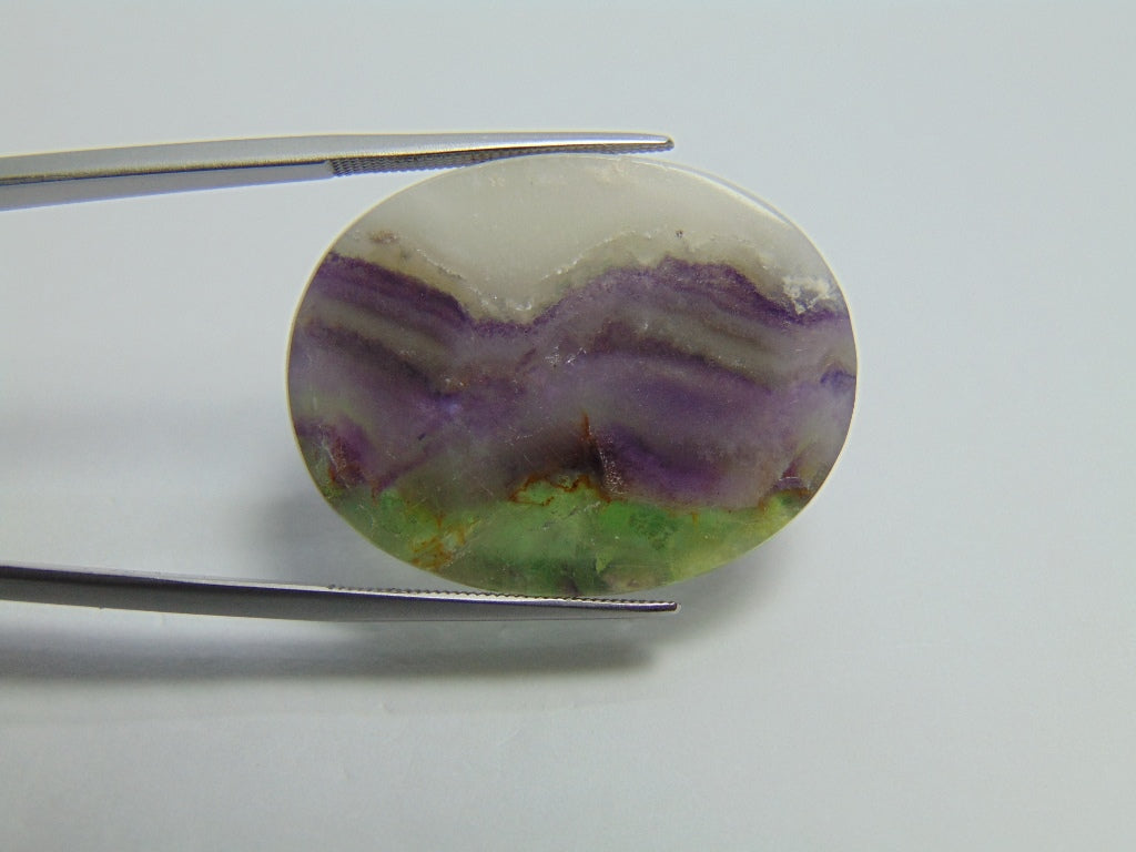 47.70ct Quartz With Fluorite 31x23mm