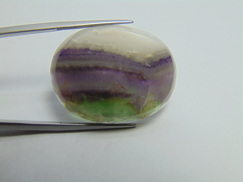 47.70ct Quartz With Fluorite 31x23mm