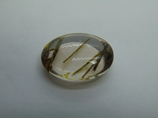 27.80ct Quartz Epidote 24x12mm