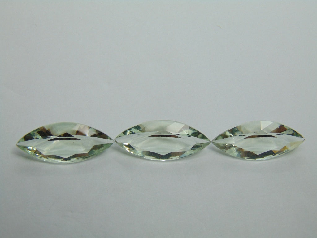 16.45ct Prasiolite Calibrated 21x9mm