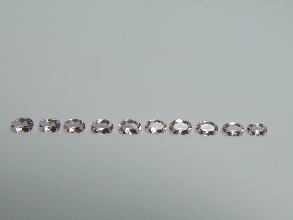 4.58ct Morganite Calibrated 6x4mm