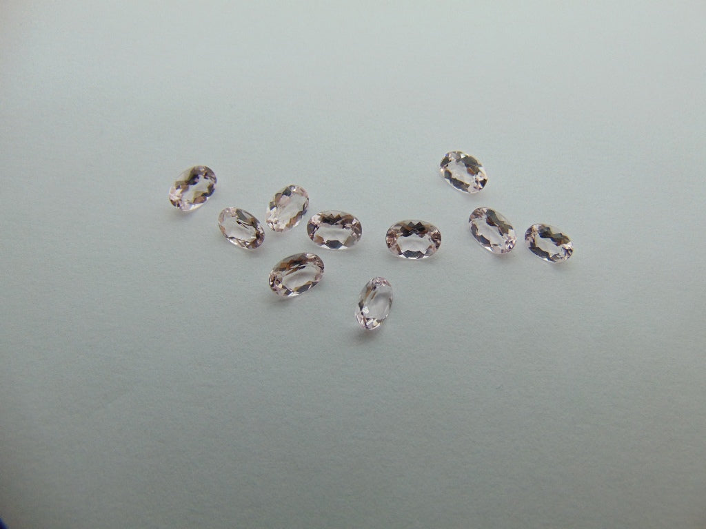 4.58ct Morganite Calibrated 6x4mm