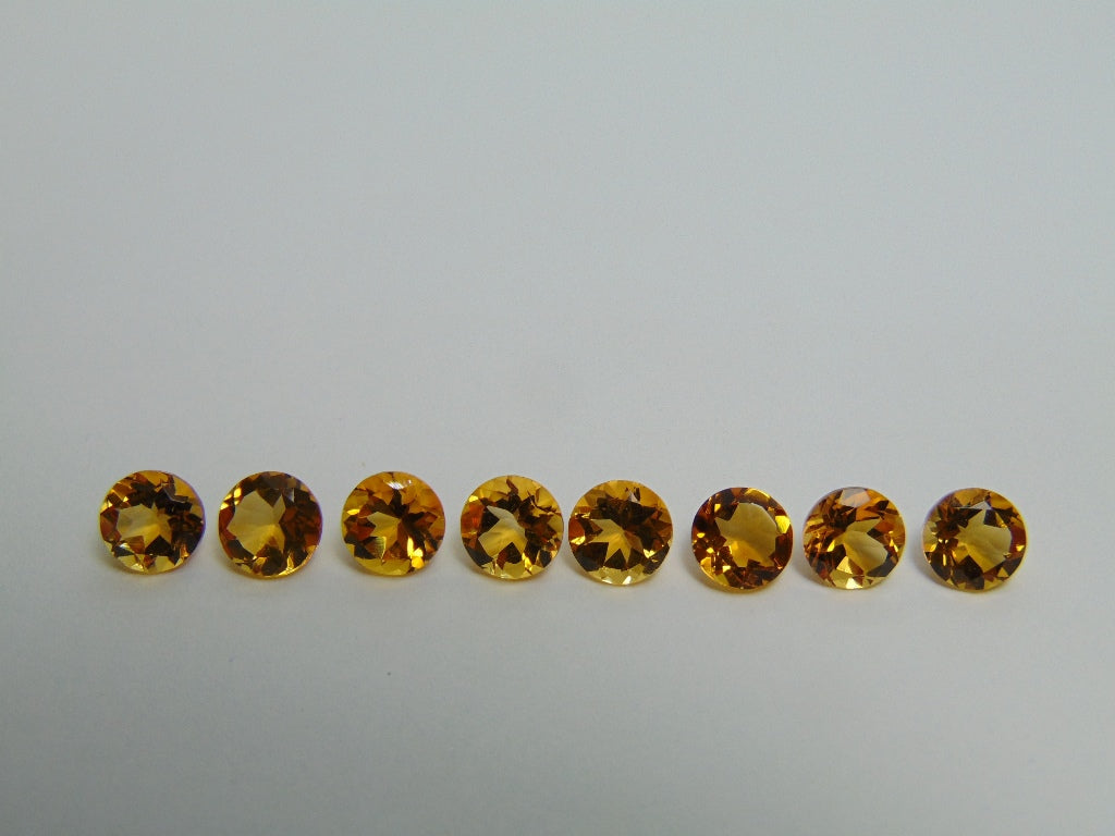 9.60ct Citrine Calibrated 7mm