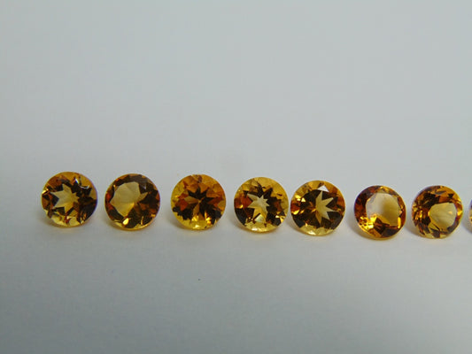 9.60ct Citrine Calibrated 7mm