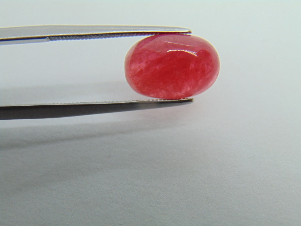 5.15ct Rhodonite Cabochon 12x8mm