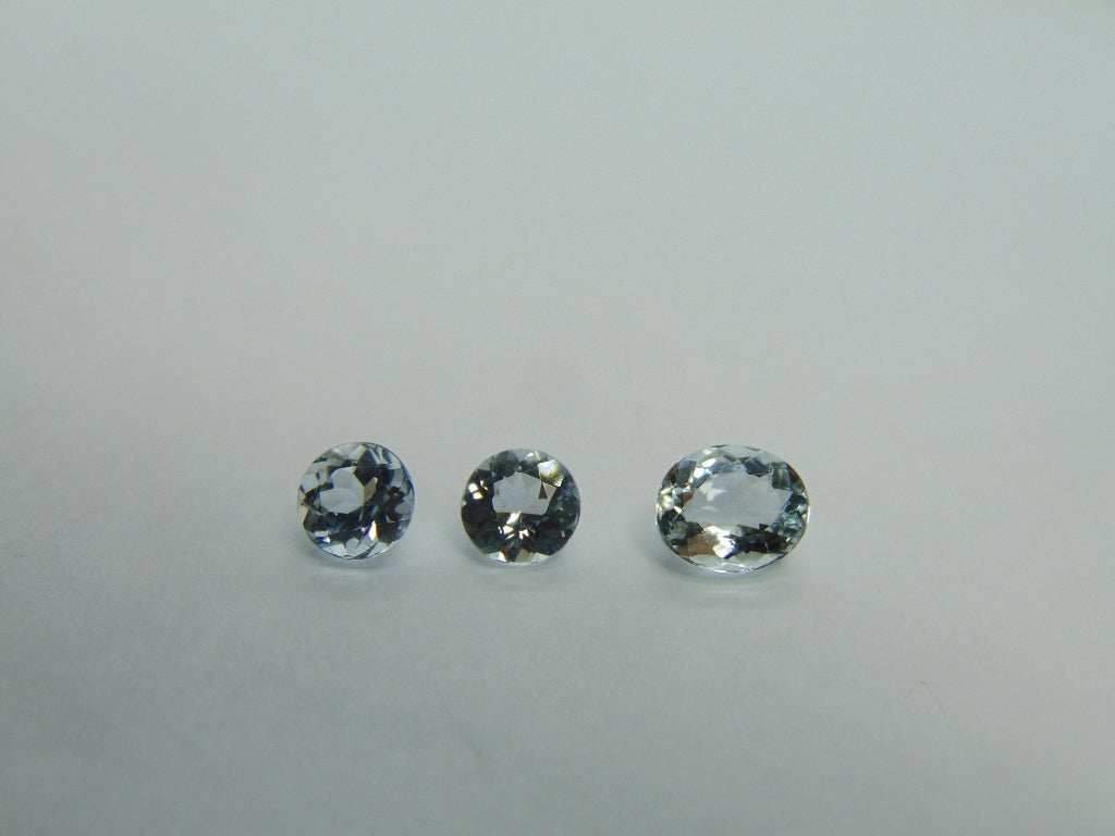 3.70ct Aquamarine 6mm 8x5mm