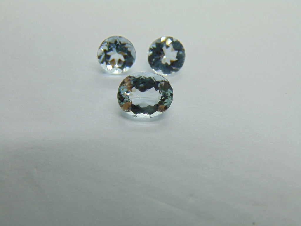 3.70ct Aquamarine 6mm 8x5mm