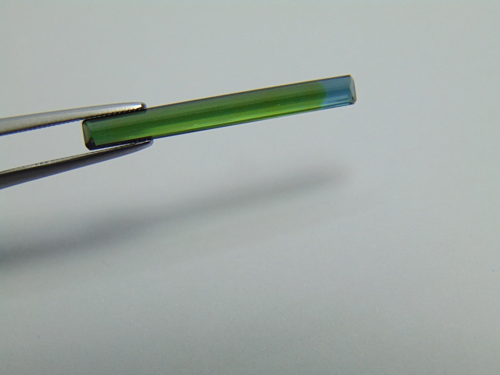 2.20ct Tourmaline Bicolor 27x3mm