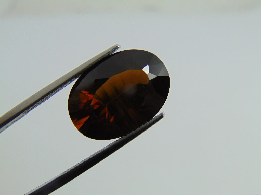 10.60ct Quartz Smoky 18x13mm