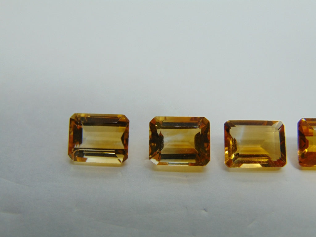 12.85ct Citrine Bicolor 10x8mm