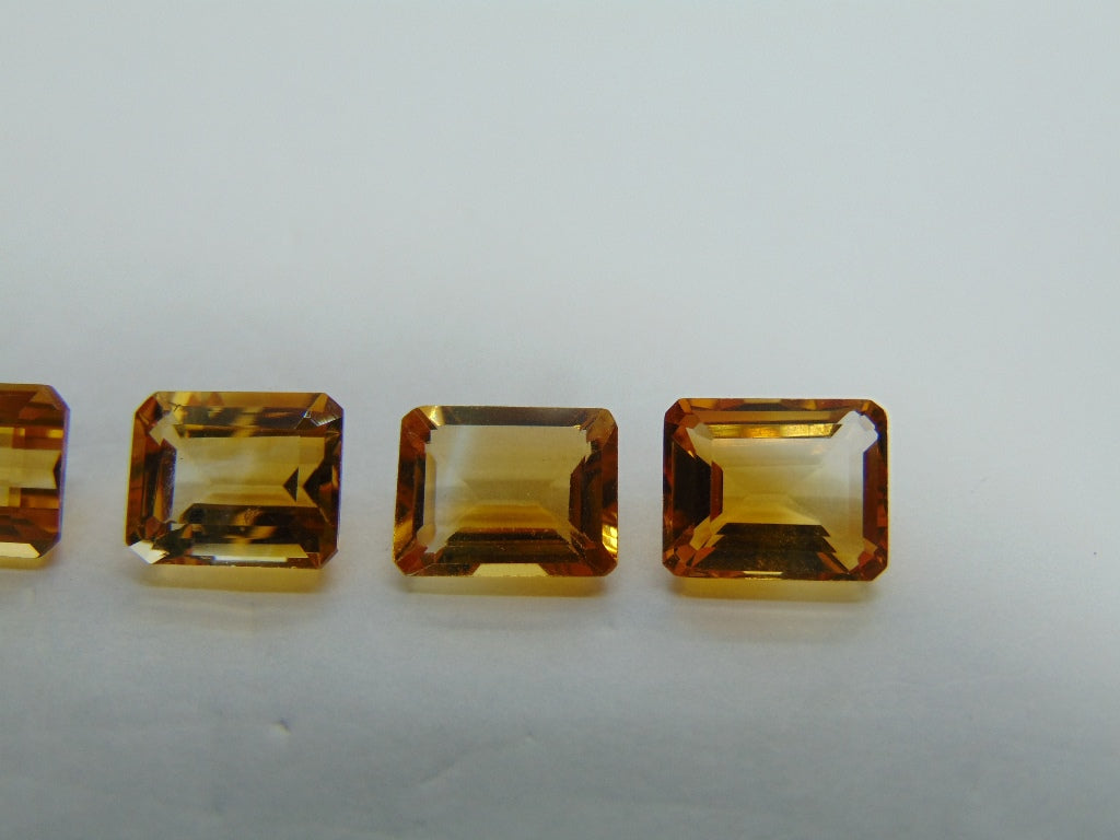 12.85ct Citrine Bicolor 10x8mm