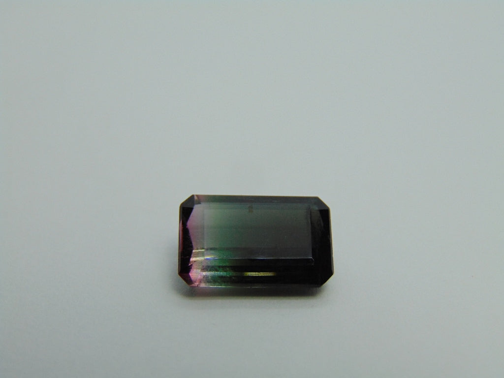 6.80ct Tourmaline Bicolor 13x9mm