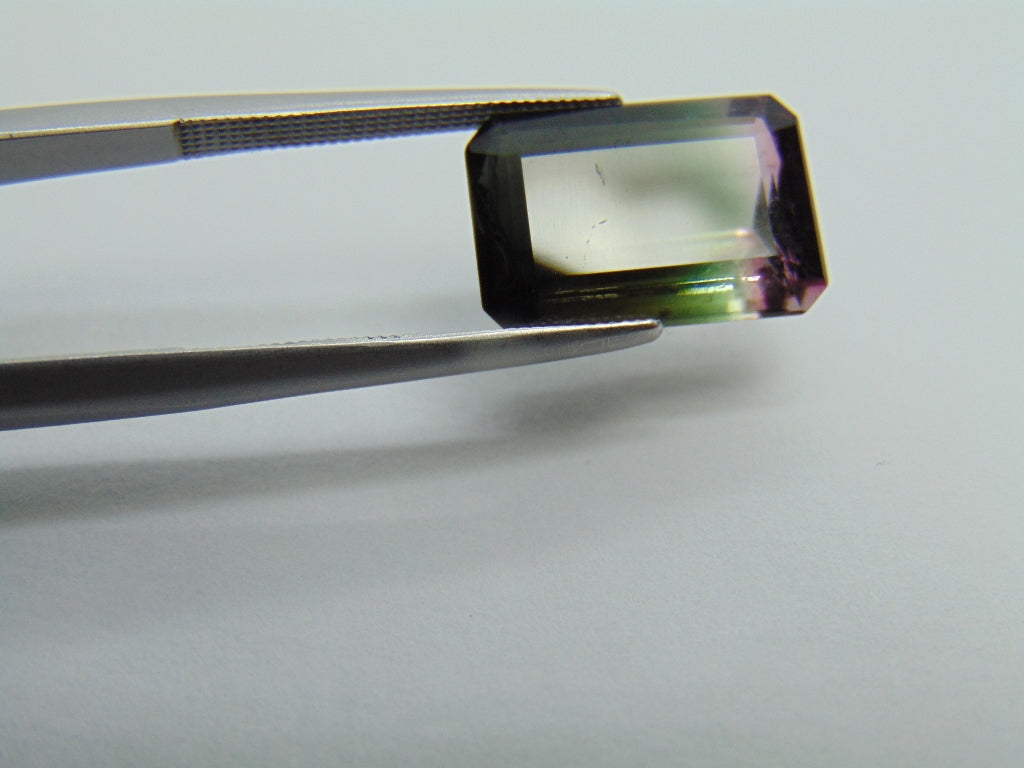 6.80ct Tourmaline Bicolor 13x9mm