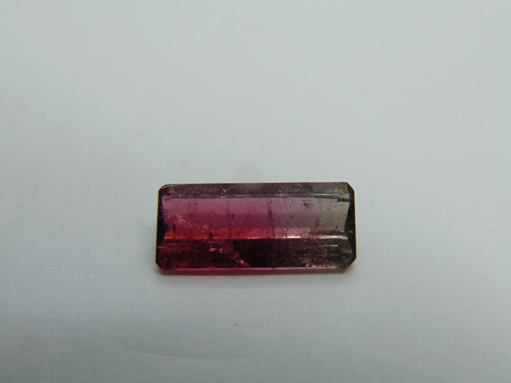8.10ct Tourmaline bicolor 20x9mm
