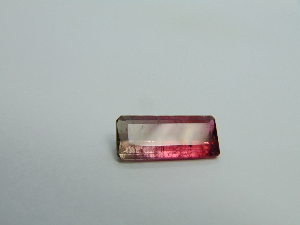 8.10ct Tourmaline bicolor 20x9mm