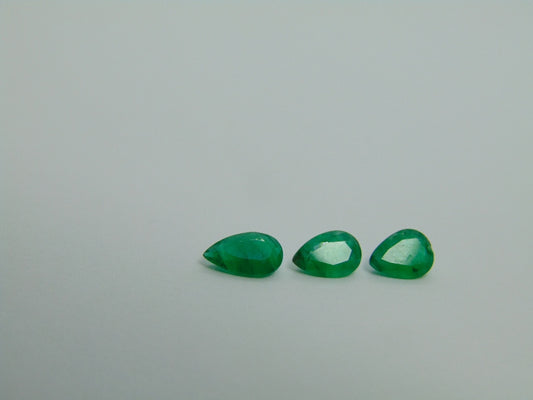 1.64ct Emerald 7x5mm 7x5mm 8x5mm