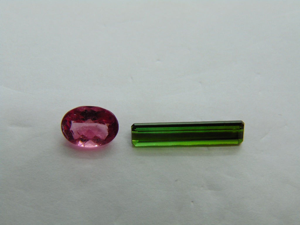 2.70ct Tourmaline 8x6mm 16x3mm