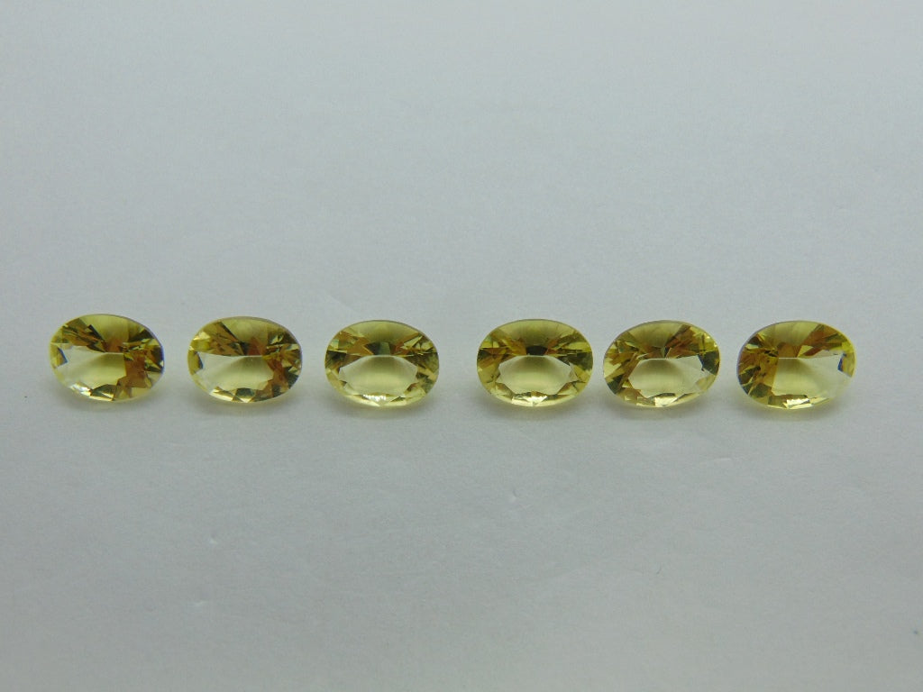 9.30cts Quartz (Green Gold) Calibrated