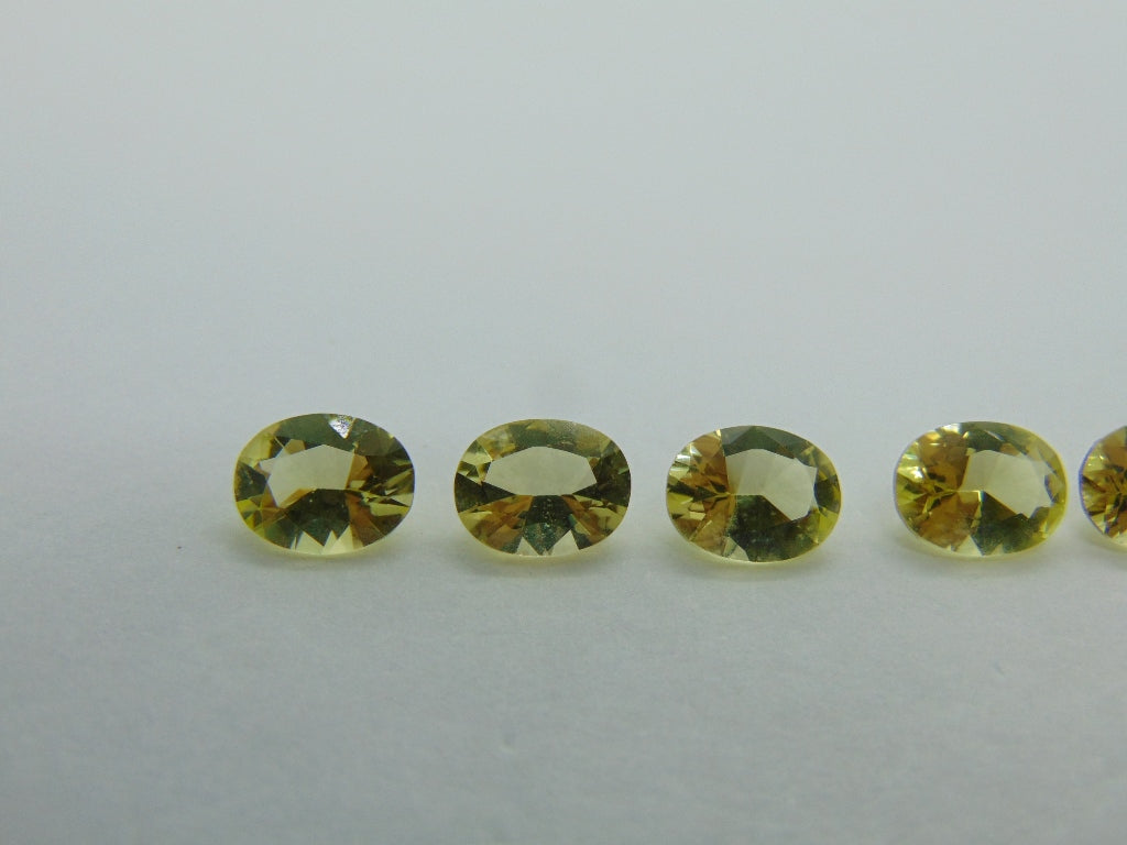 9.30cts Quartz (Green Gold) Calibrated