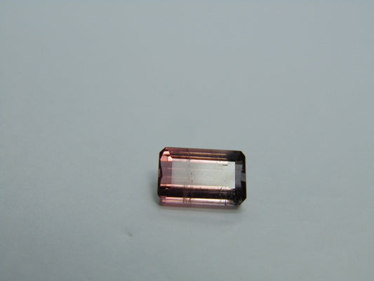 4.10ct Tourmaline Bicolor 11x7mm
