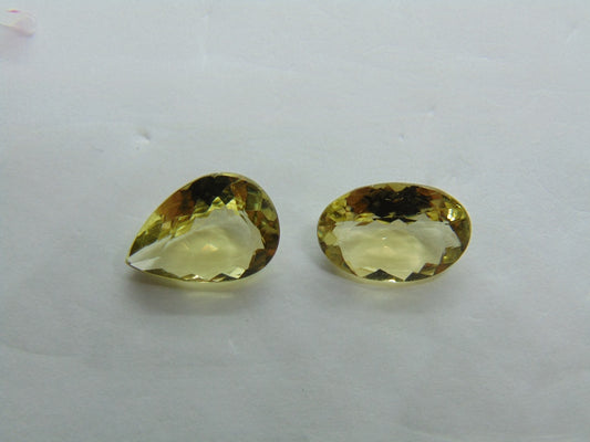 5.65ct Beryl 13x9mm 12x8mm