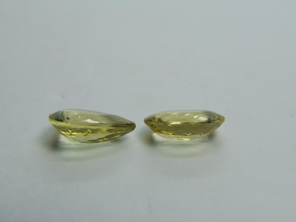 5.65ct Beryl 13x9mm 12x8mm